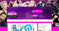 Desktop Screenshot of dancemusicradio.net